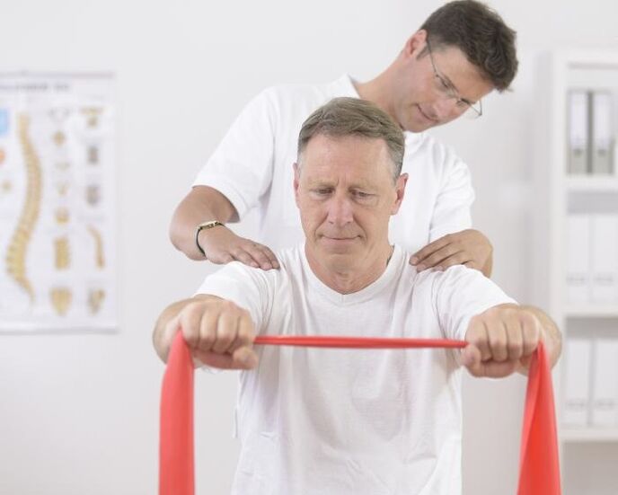 Ginástica médica para osteocondrose lombar